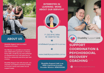 Support Coordination & PSRC Brochure